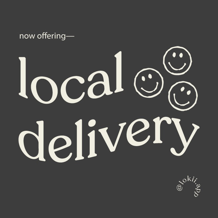 Now offering RVA local delivery via the Lokii app!