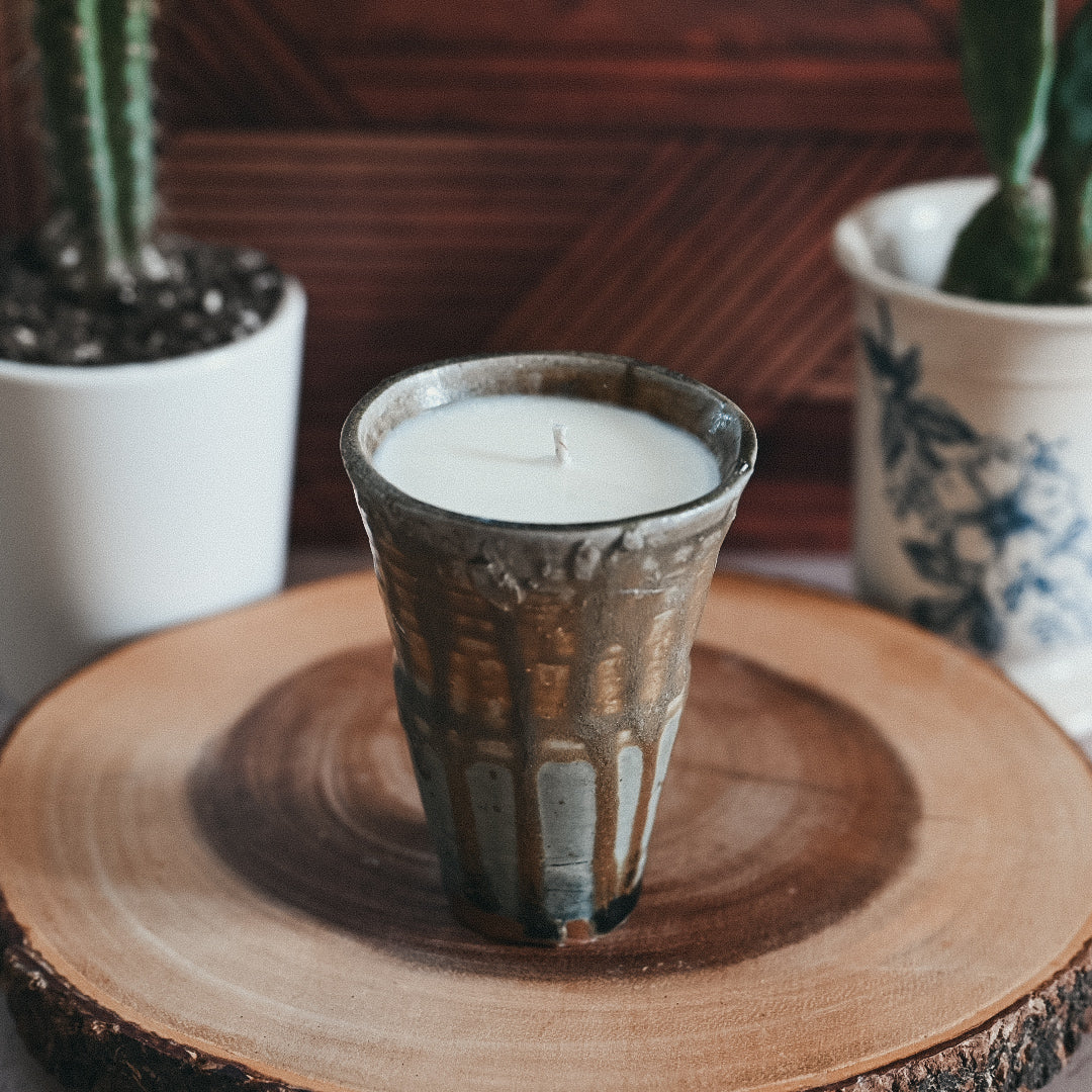 Handmade Ceramic Soy Candle - 7oz
