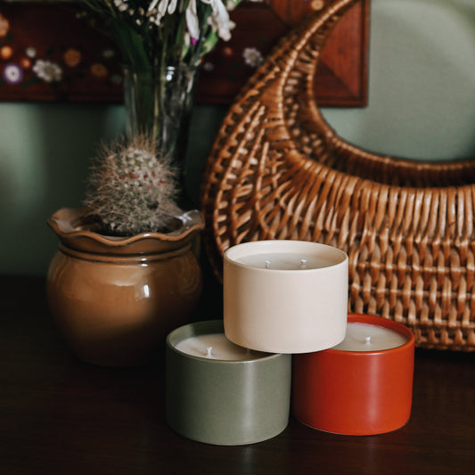 Spring Candles - 6oz Ceramic