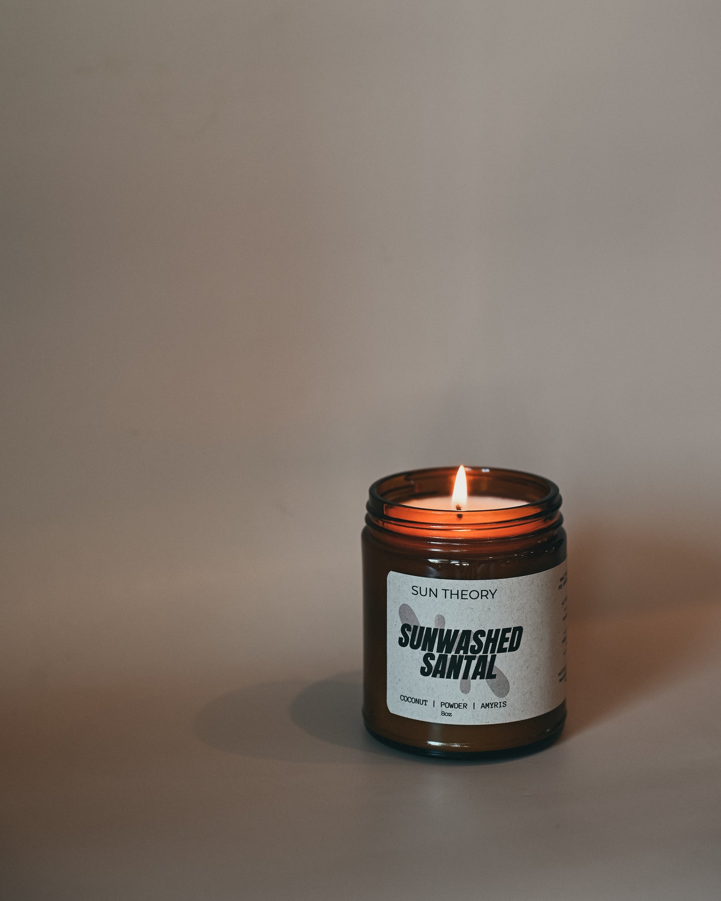 Sunwashed Santal 8oz Soy Candle